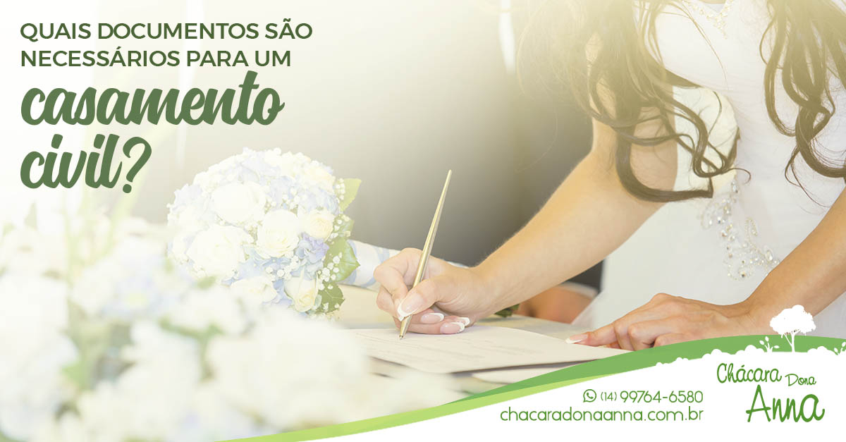Documentos para Casamento Civil: Quais Levar no Cartório?