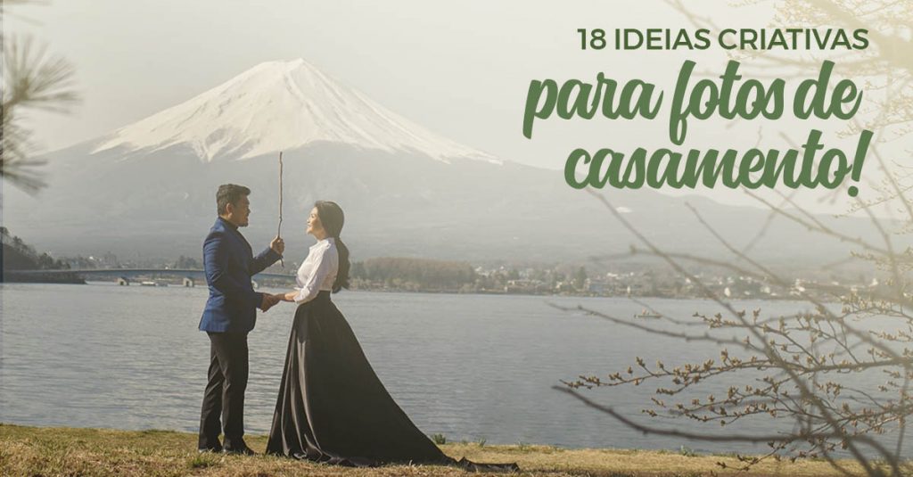 18 Ideias Criativas para Fotos de Casamento 1